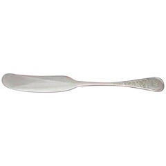 Ivy aka Antique Ivy Eng by Tiffany & Co. Sterling Silver Butter Spreader Flat