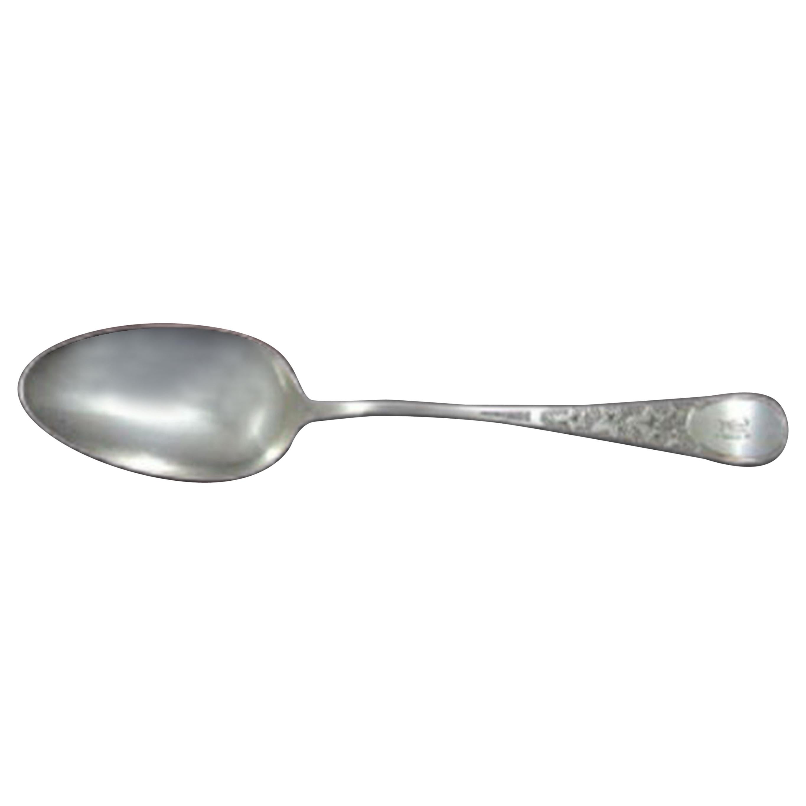 Ivy Aka Antique Ivy Eng by Tiffany Sterling Stuffing Spoon with Button