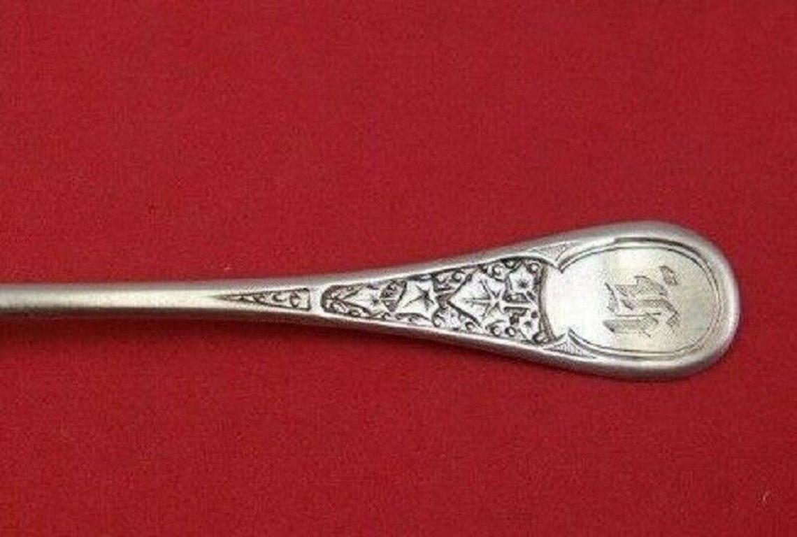 Sterling silver egg spoon 4 3/4
