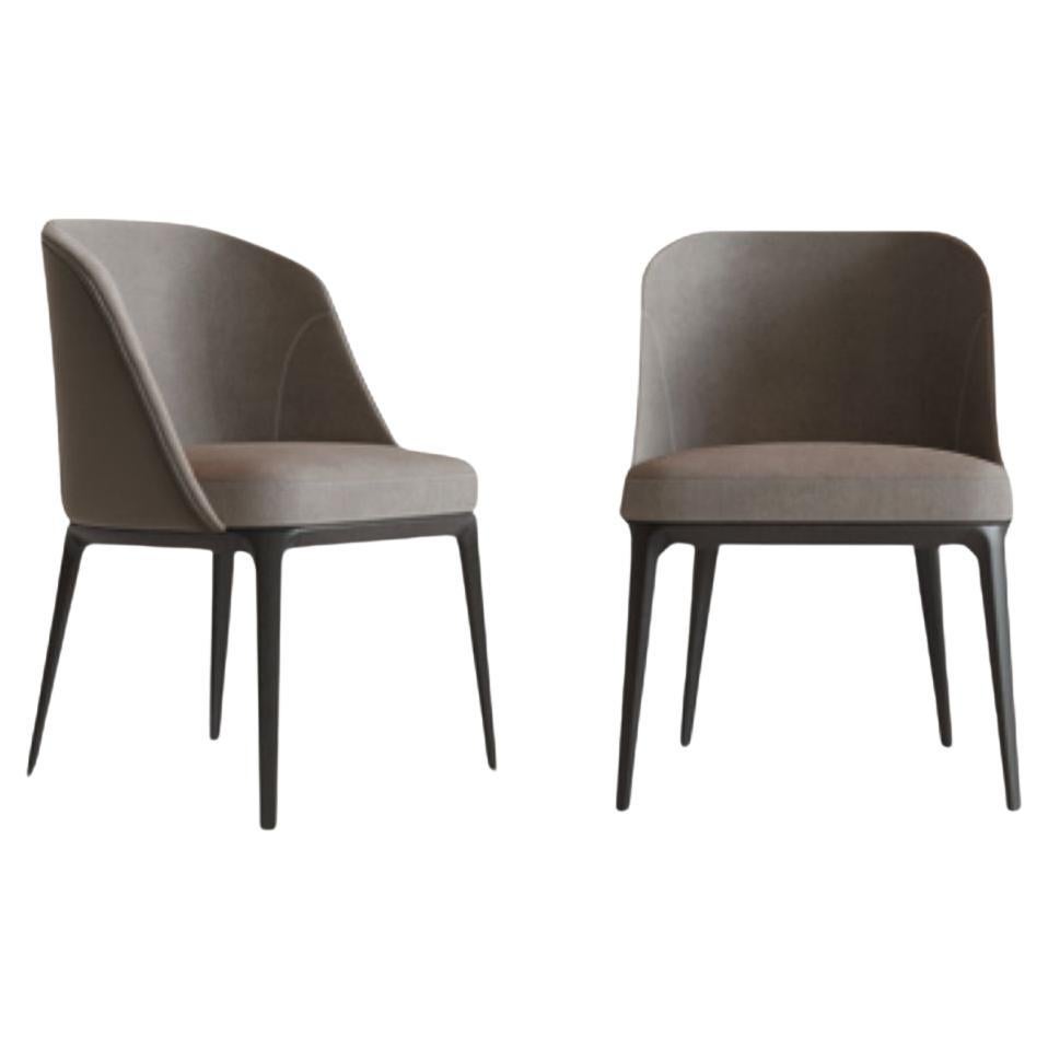 Pre-owned Medea Ivy Chair In Brown
