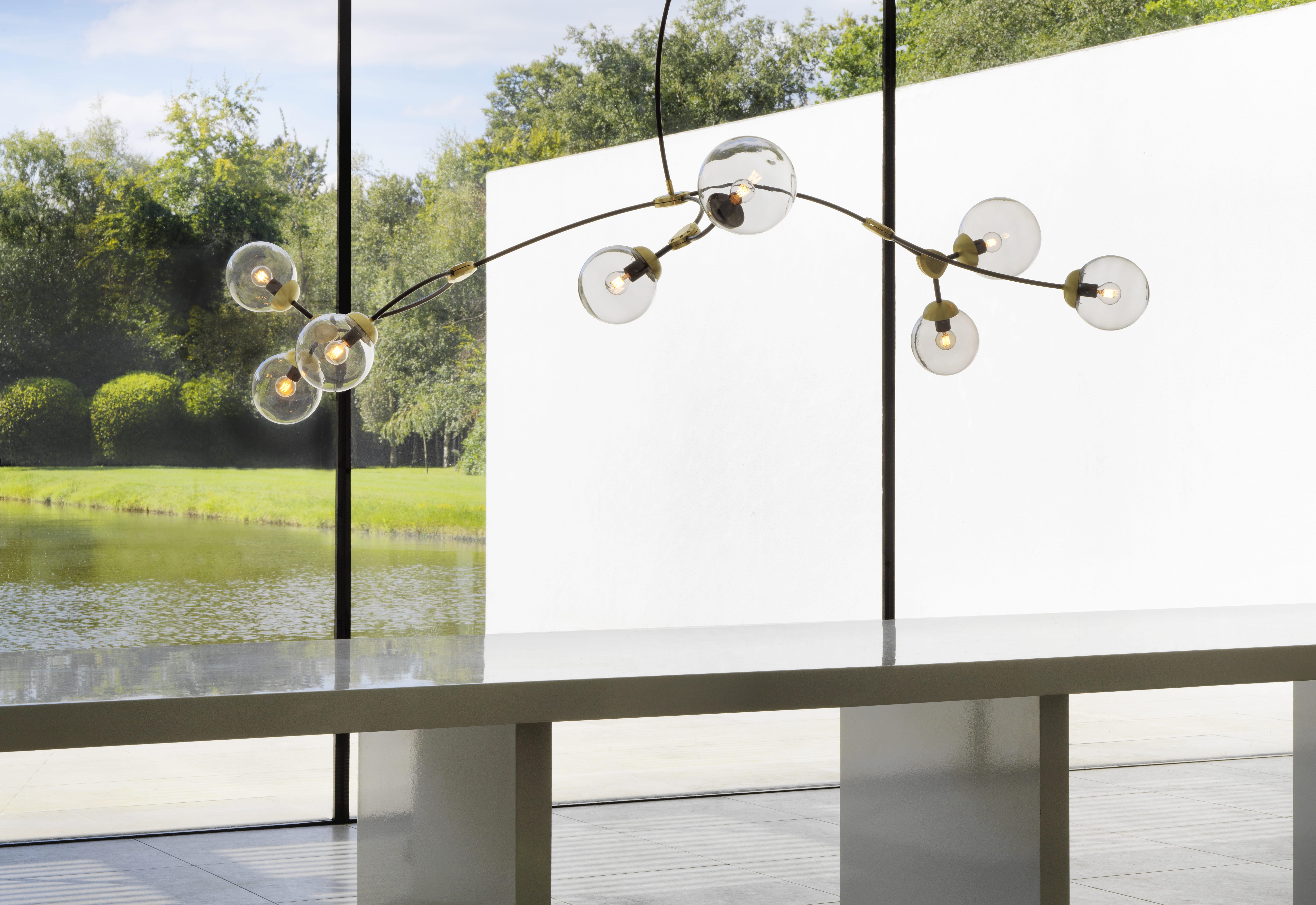 Ivy Horizontal 3 Lamp by CTO Lighting In New Condition In Geneve, CH