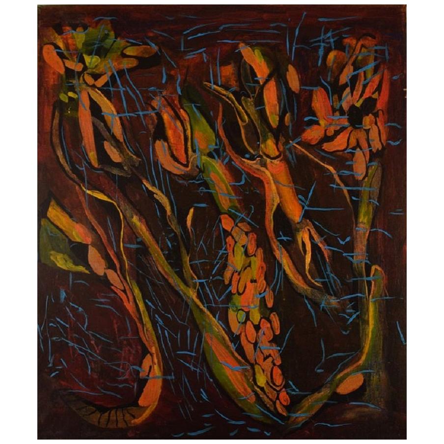 Ivy Lysdal, Acrylique sur Toile, Peinture Moderniste Abstraite, Daté de 1997