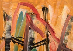 Ivy Lysdal, Acrylic on Canvas, Abstract Modernist Painting, Dated 2005