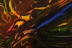 Ivy Lysdal, Acrylic on Canvas, Abstract Modernist Painting, Dated 2005
