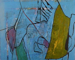 Ivy Lysdal, Acrylic on Canvas, Abstract Modernist Painting, Dated 2007