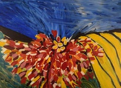 Ivy Lysdal, Acrylic on Canvas, Abstract Modernist Painting, Dated 2007