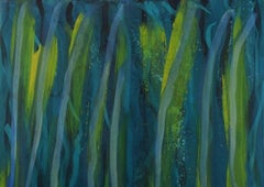 Ivy Lysdal, Acrylic on Canvas, Abstract Modernist Painting, Late 20th Century