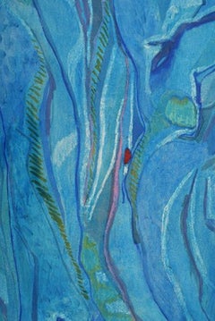 Ivy Lysdal, Gouache on Cardboard, Abstract Modernist Painting