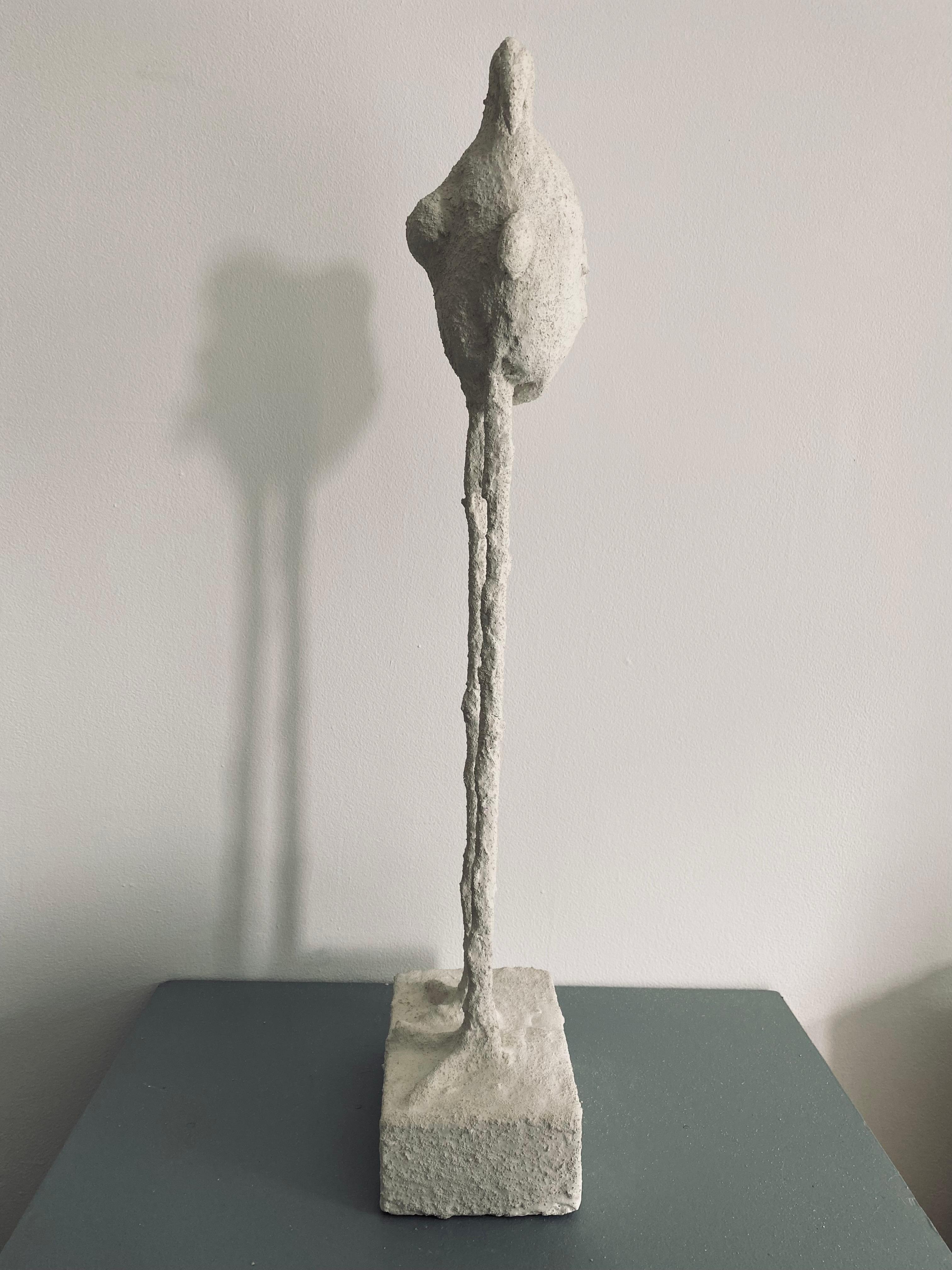 Cement Totem: 'The Tribe #23' - Sculpture by Ivy Naté