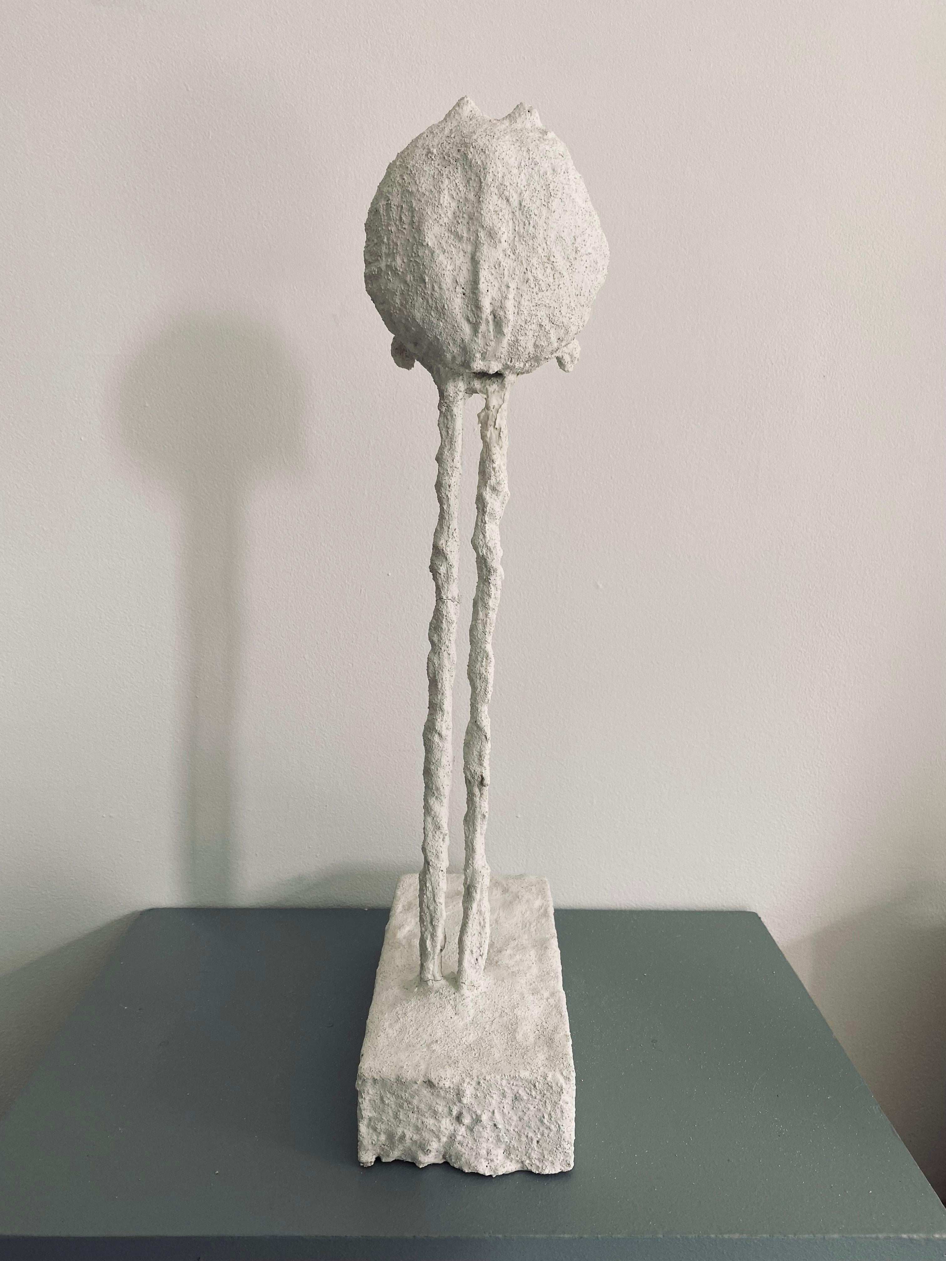 Cement Totem: 'The Tribe #26' - Sculpture by Ivy Naté