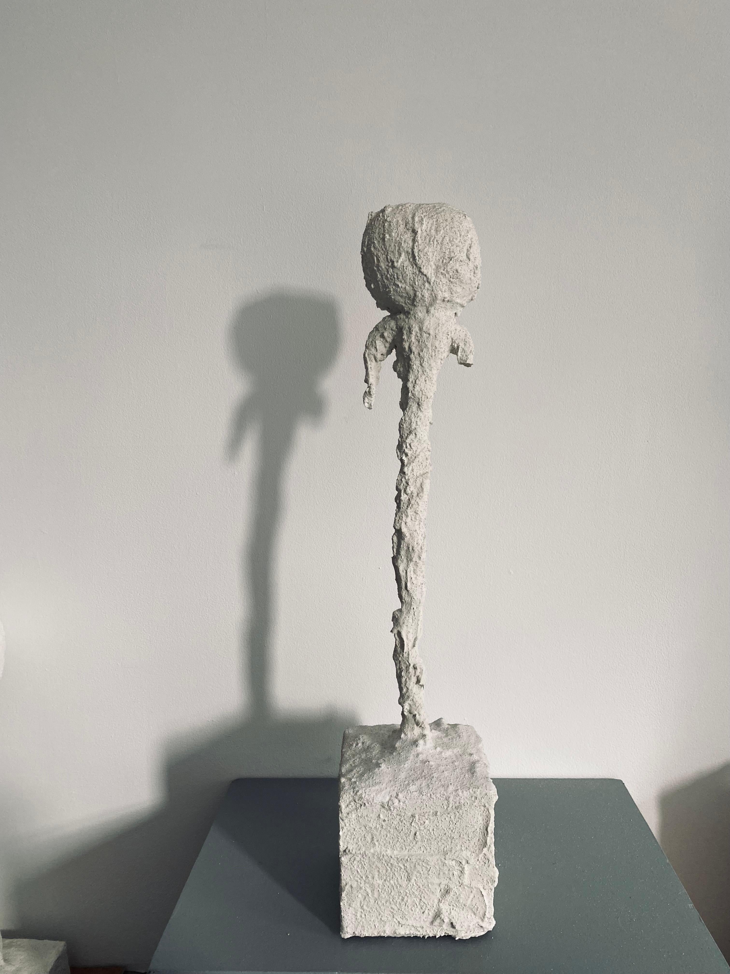 Ivy Naté Figurative Sculpture - Cement Totem: 'The Tribe #35'
