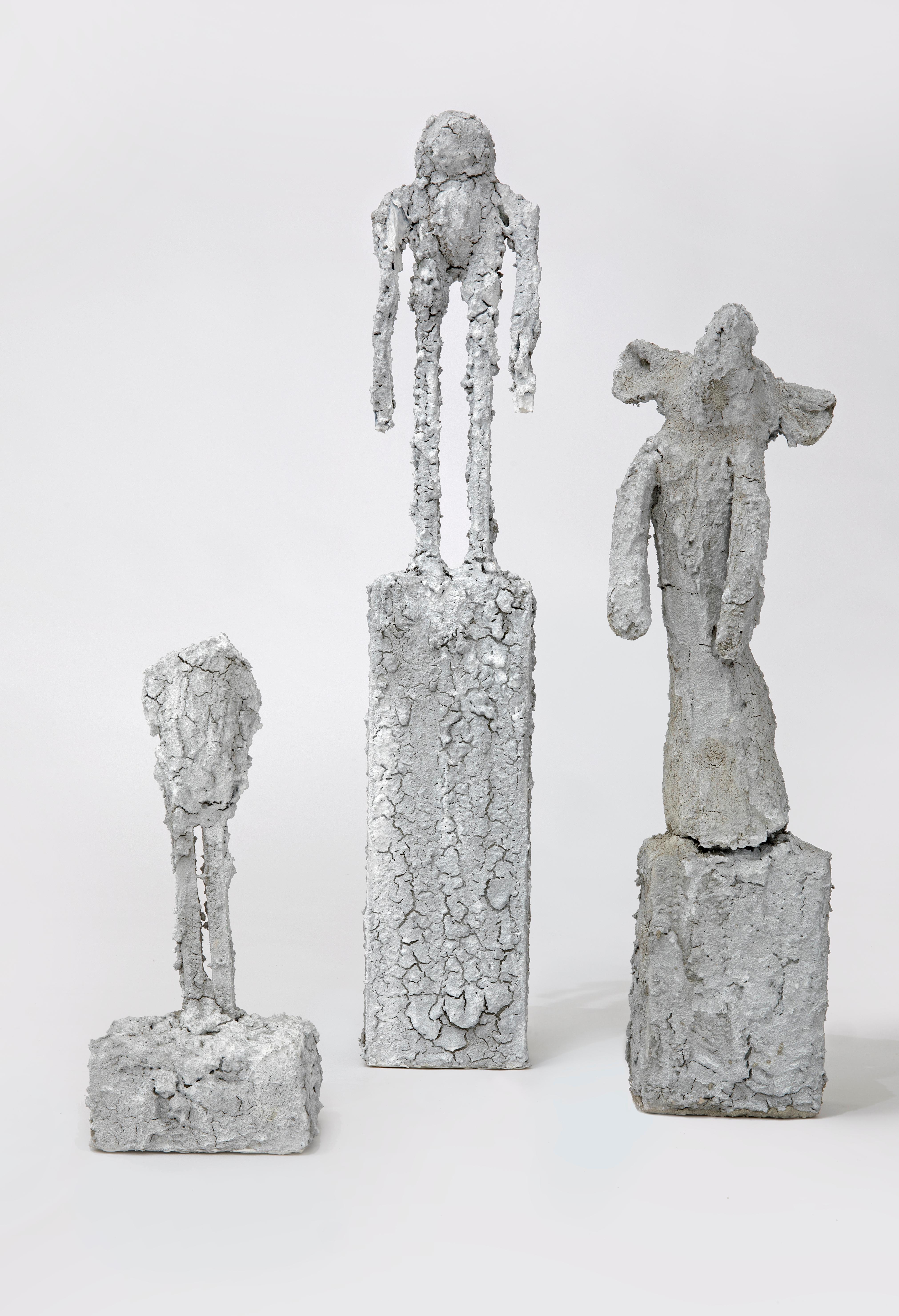 Ivy Naté Figurative Sculpture - Concrete sculpture's: 'Family'