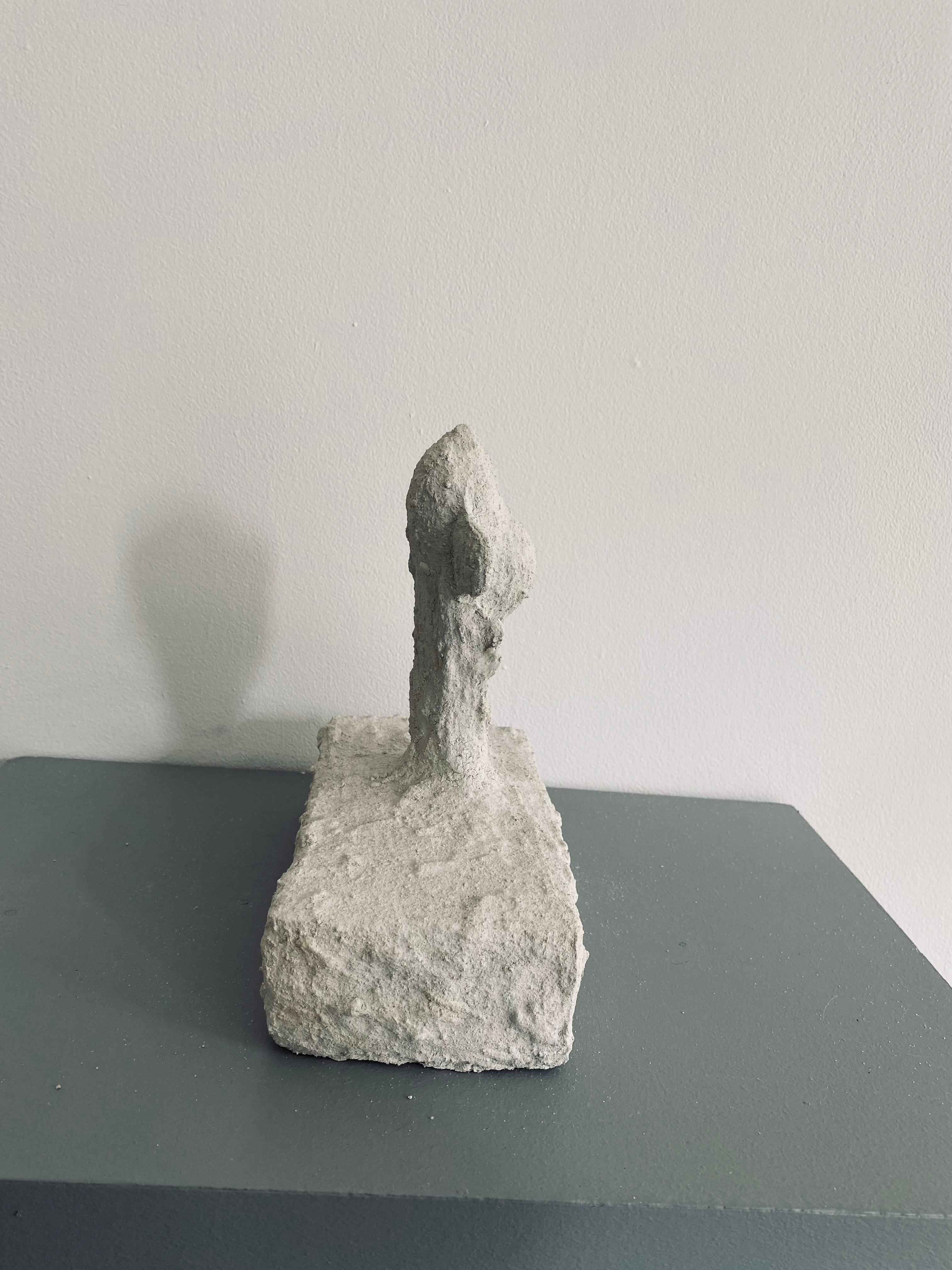 Small Cement Totem Sculpture: 'The Tribe #3' For Sale 1