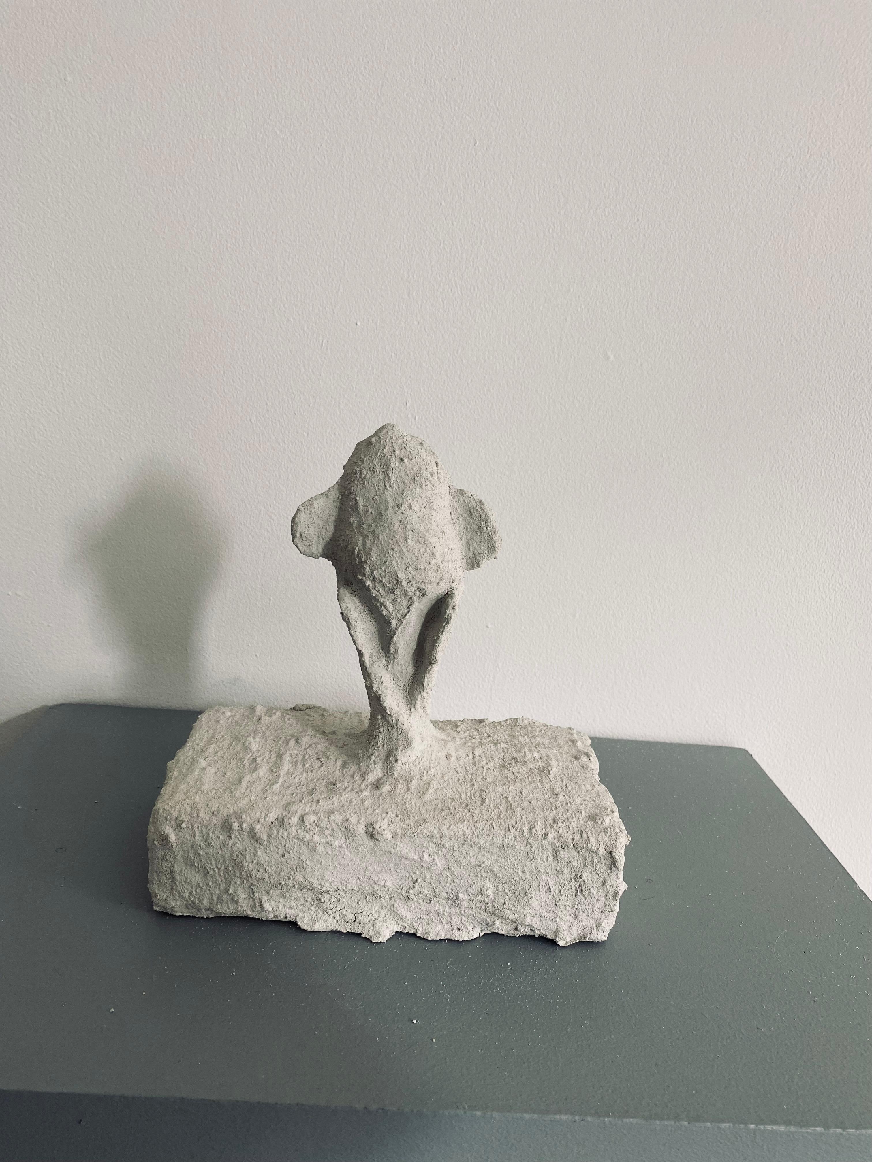 Small Cement Totem Sculpture: 'The Tribe #3' For Sale 2
