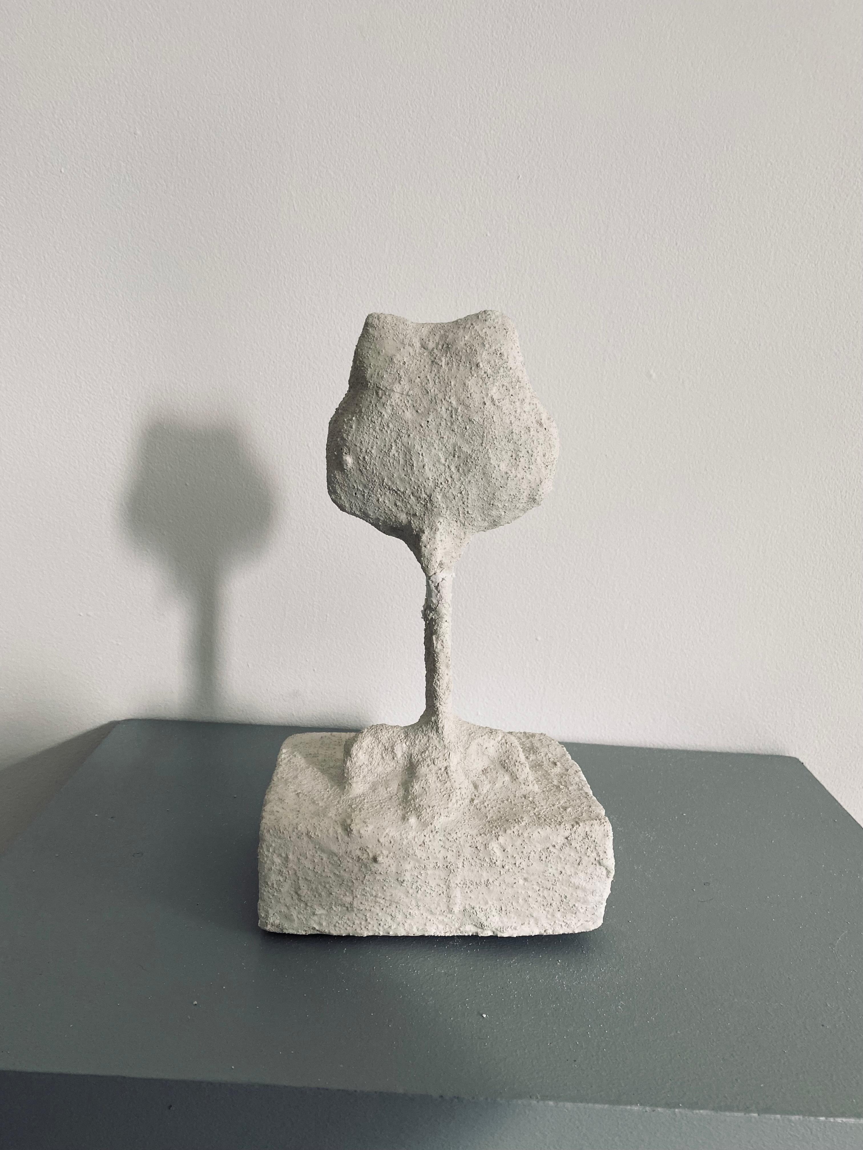 Small Cement Totem Sculpture: 'The Tribe #9'
