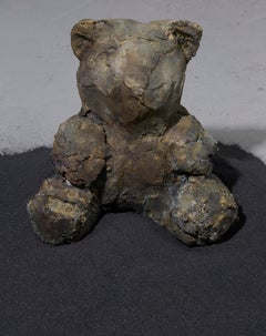 Teddy Bear Sculpture: 'Bronze Bear'