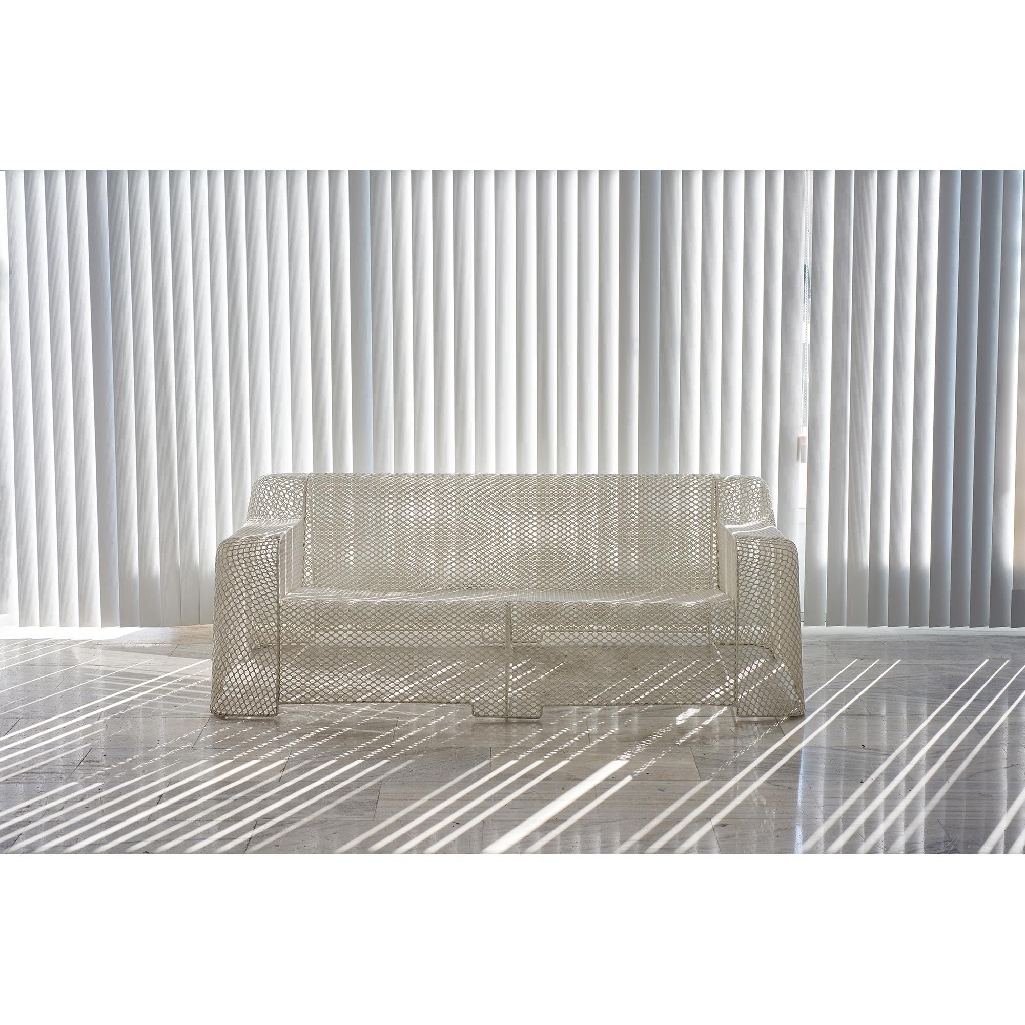 Transparent and light outdoor 'Ivy'  sofa by Paola Navone for Emu, Italy