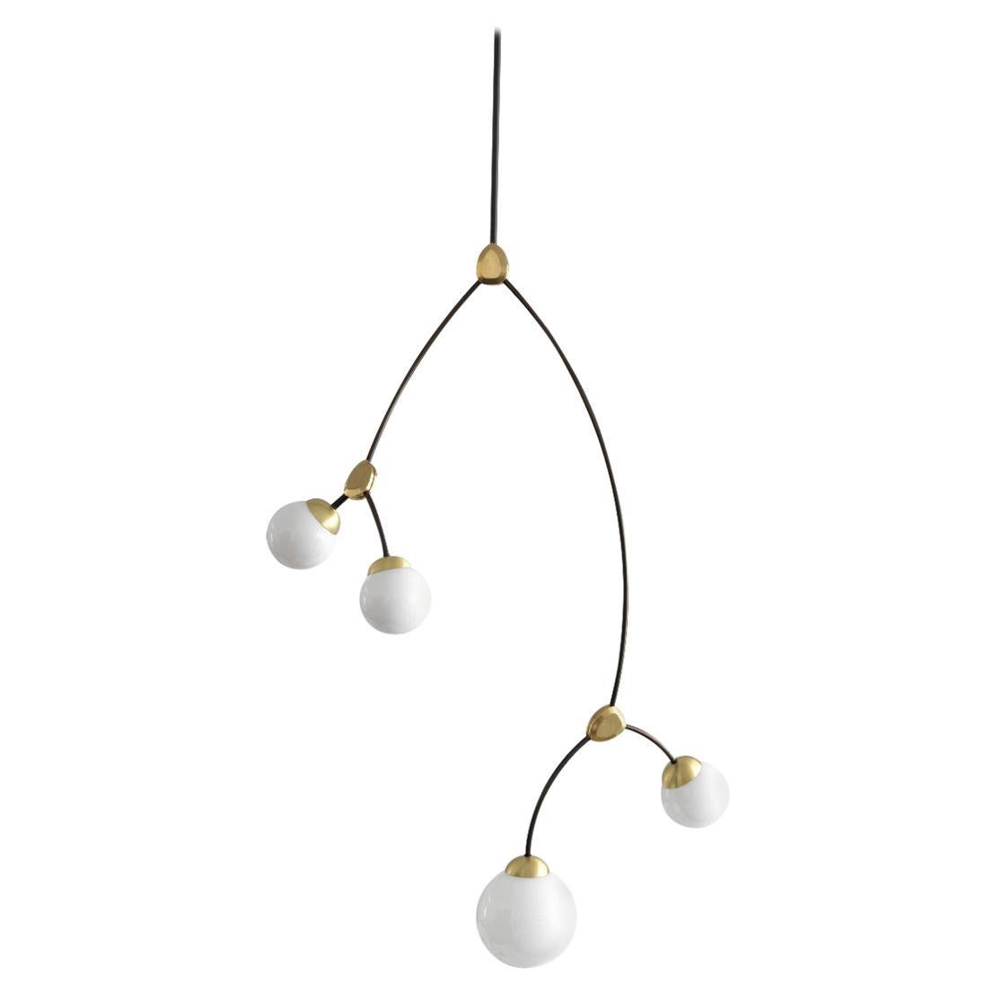 Lampe verticale 4 « Ivy » de CTO Lighting