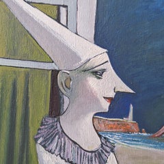 Alex. Figurative Oil Painting, Surrealist, European art