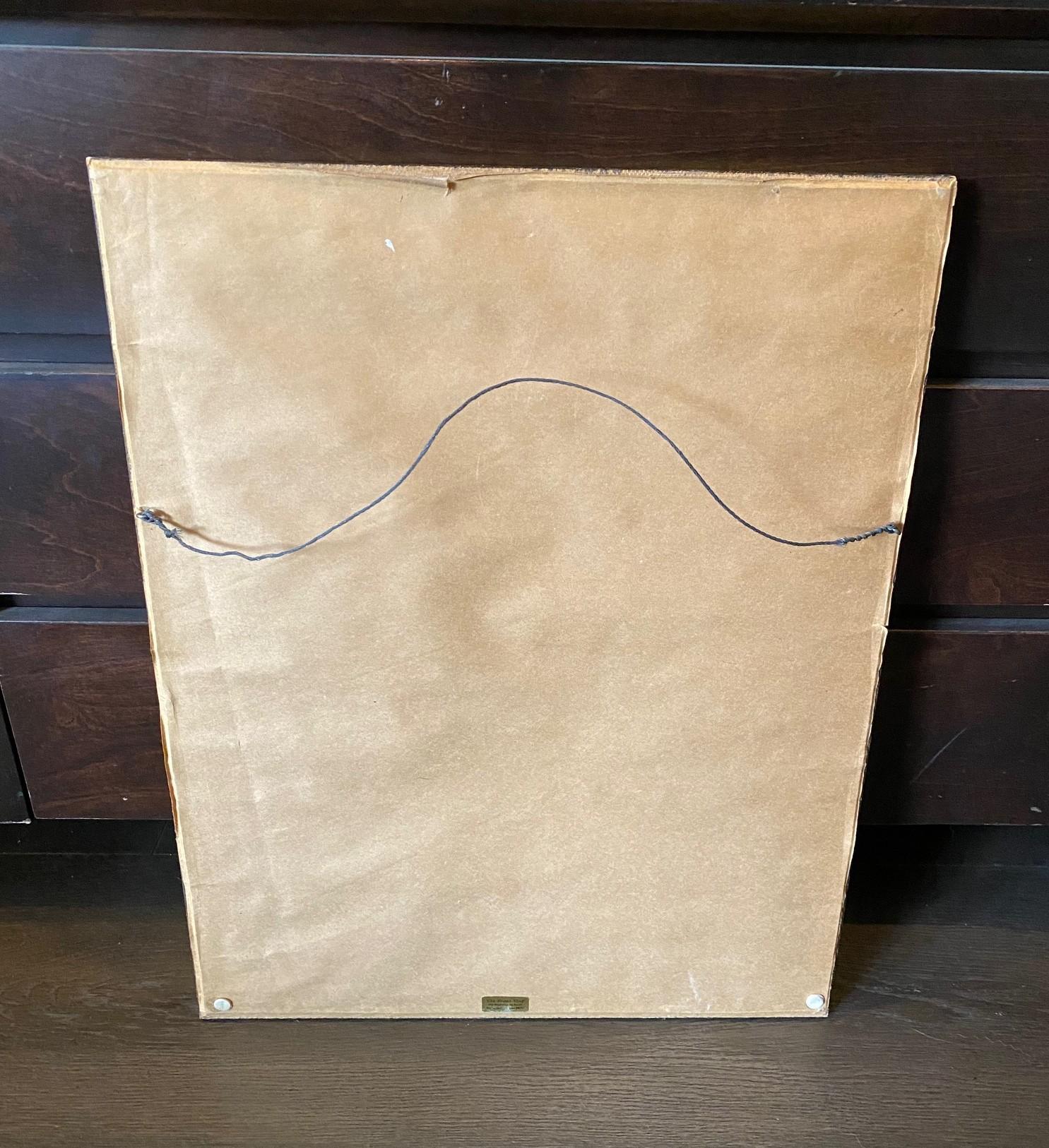 Iwao Akiyama Firmato Edizione Limitata. Stampa giapponese su blocco di legno di una dea nuda in vendita 7