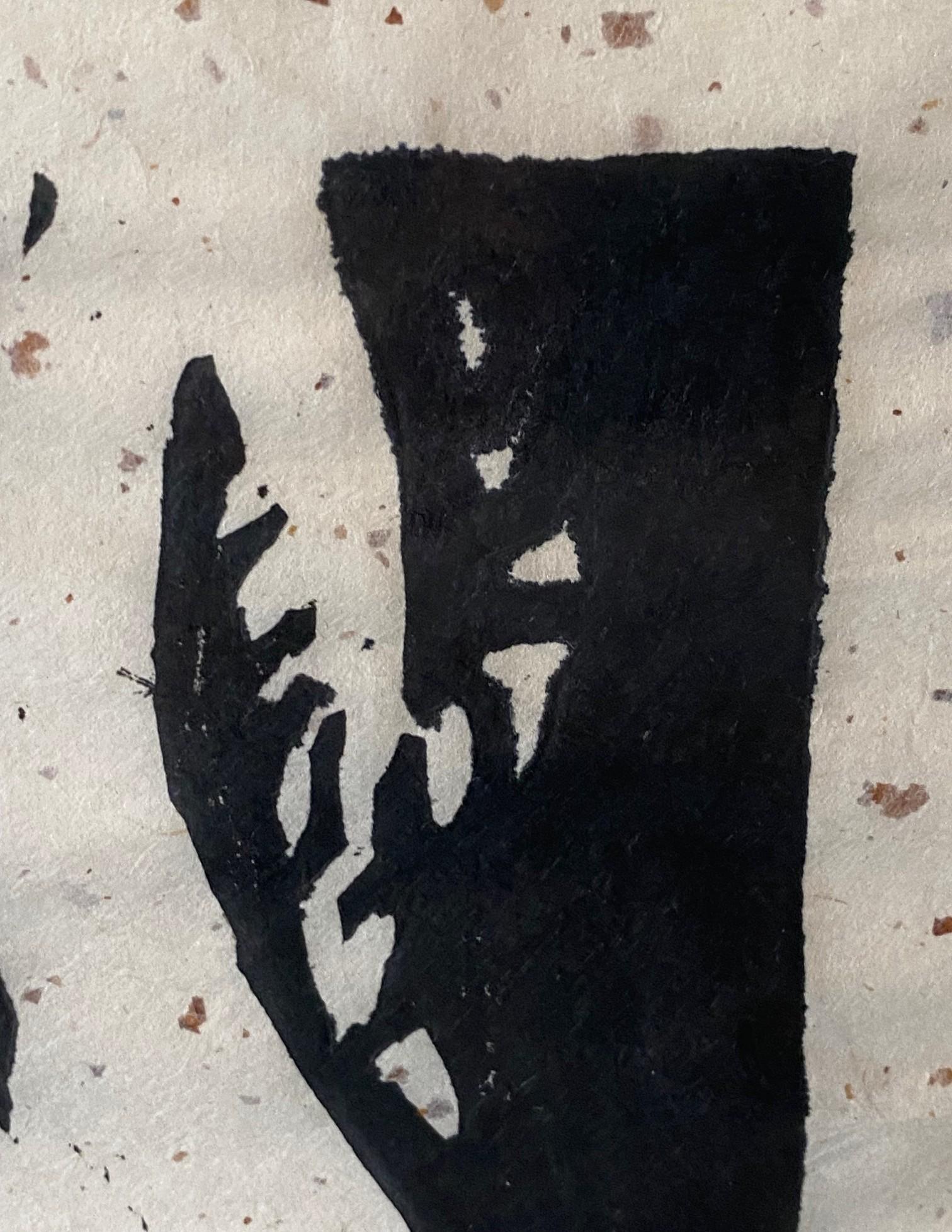 Iwao Akiyama Firmato Edizione Limitata. Stampa giapponese su blocco di legno di una dea nuda in vendita 2