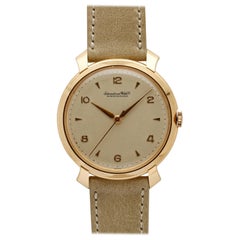IWC Armbanduhr aus 18 Karat Roségold, ca. 1950er Jahre