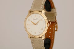 IWC 18 Karat Rose Gold Dress Wristwatch, circa 1950s