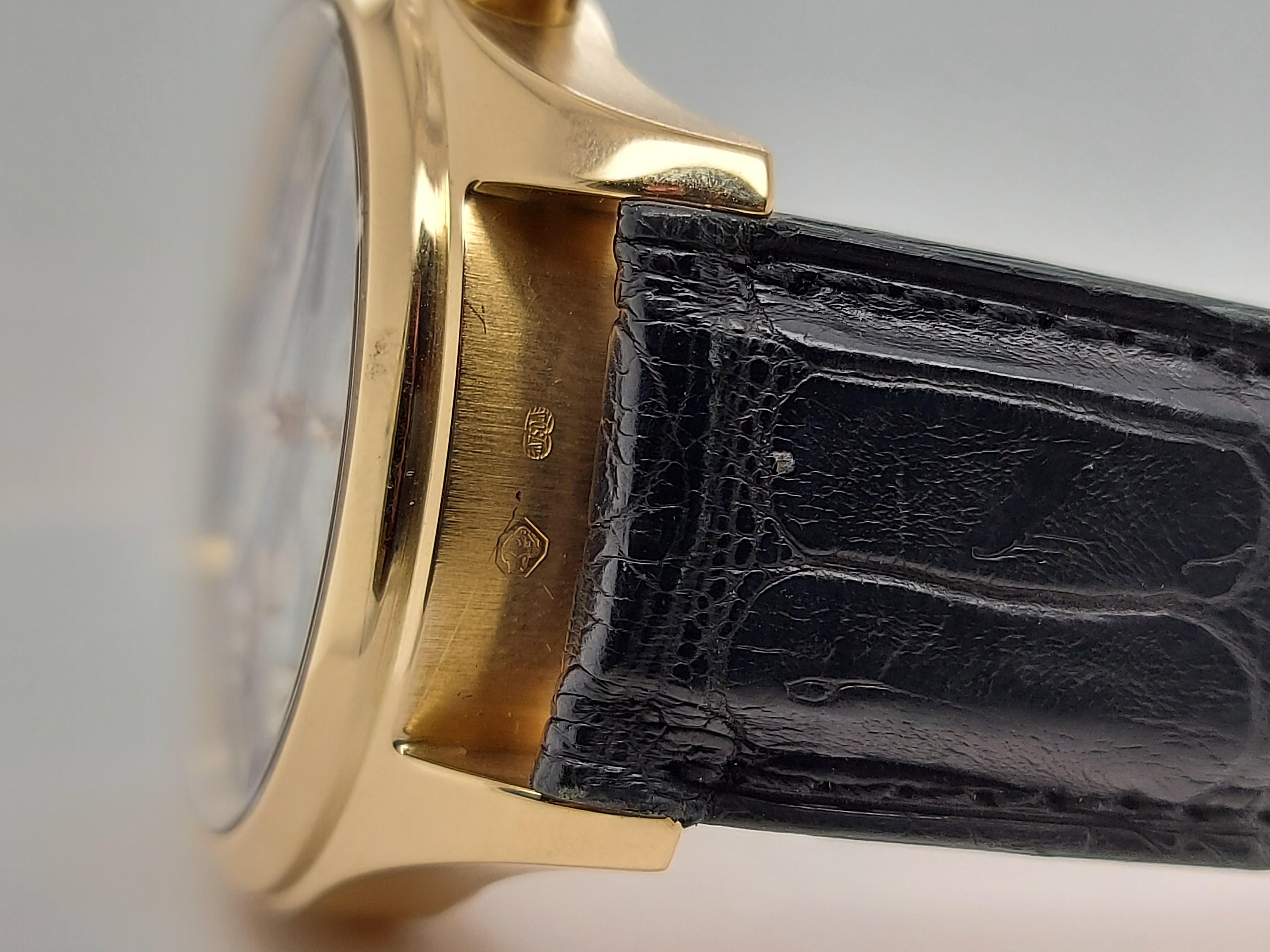 IWC 18kt Gold Limited Edition Antoine Saint Exupéry Pilot Chronograph Wristwatch For Sale 6