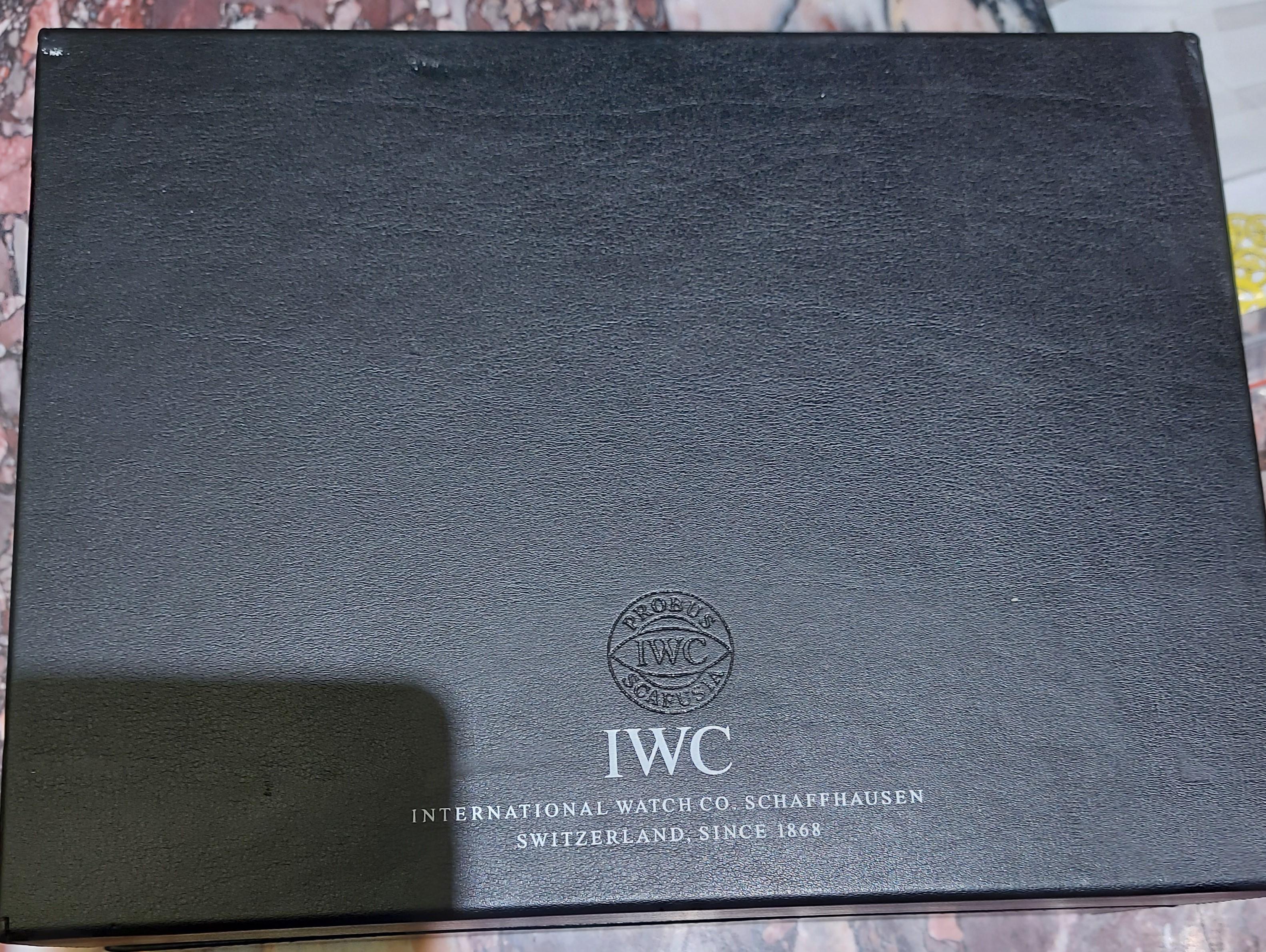 IWC 18kt Gold Limited Edition Antoine Saint Exupéry Pilot Chronograph Wristwatch For Sale 8