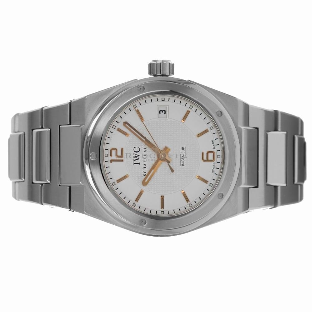 IWC 3228 Ingenieur Automatik IW3228 Edelstahl Schweizer IW322801 Schachtel und Papiere im Angebot 1