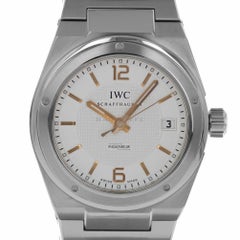 IWC 3228 Ingenieur Automatik IW3228 Edelstahl Schweizer IW322801 Schachtel und Papiere