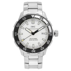 IWC Aquatimer 2000 Stainless Steel White Dial Automatic Mens Watch IW356809