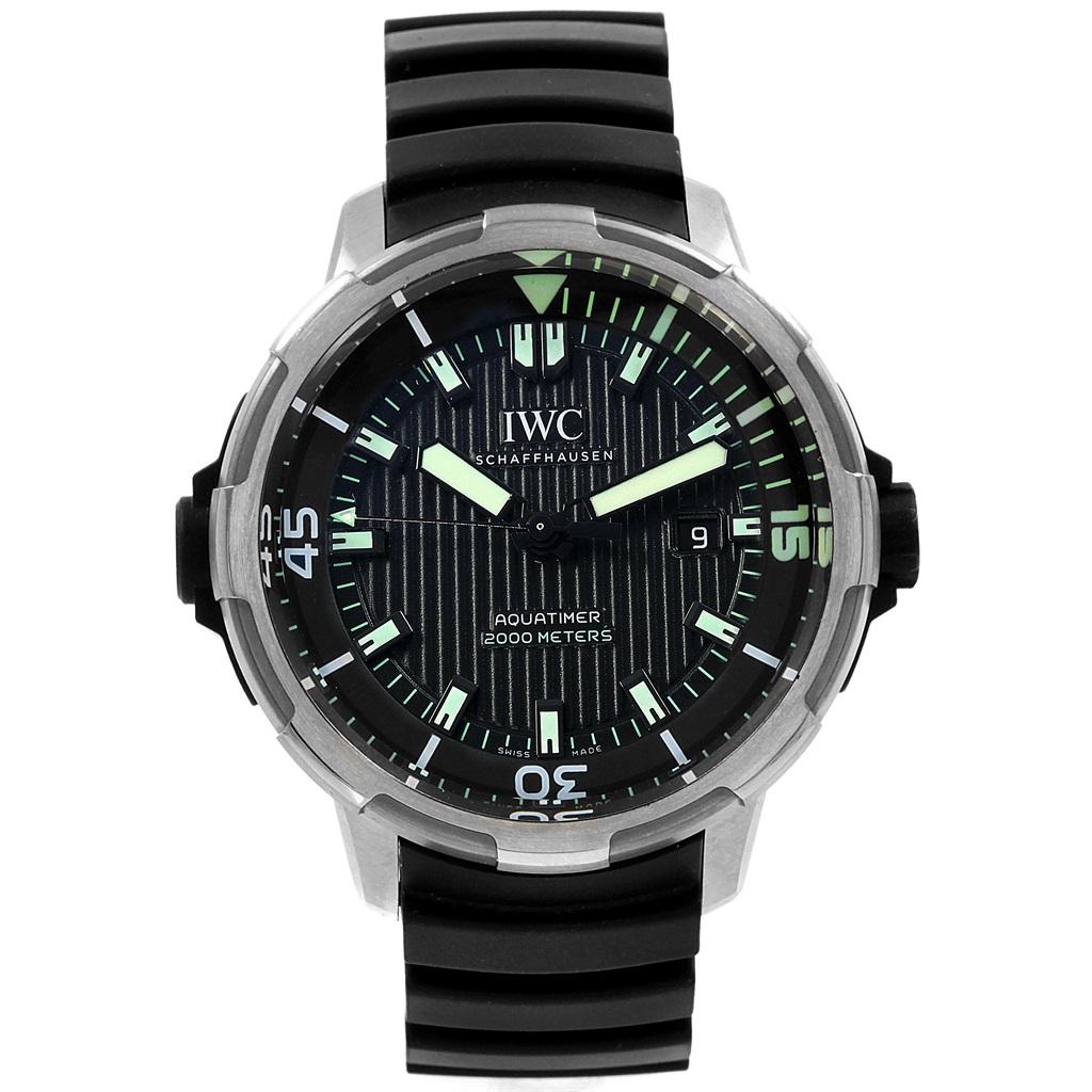 IWC Aquatimer Automatic 2000 Titanium Men’s Watch IW358002 Unworn For Sale 2
