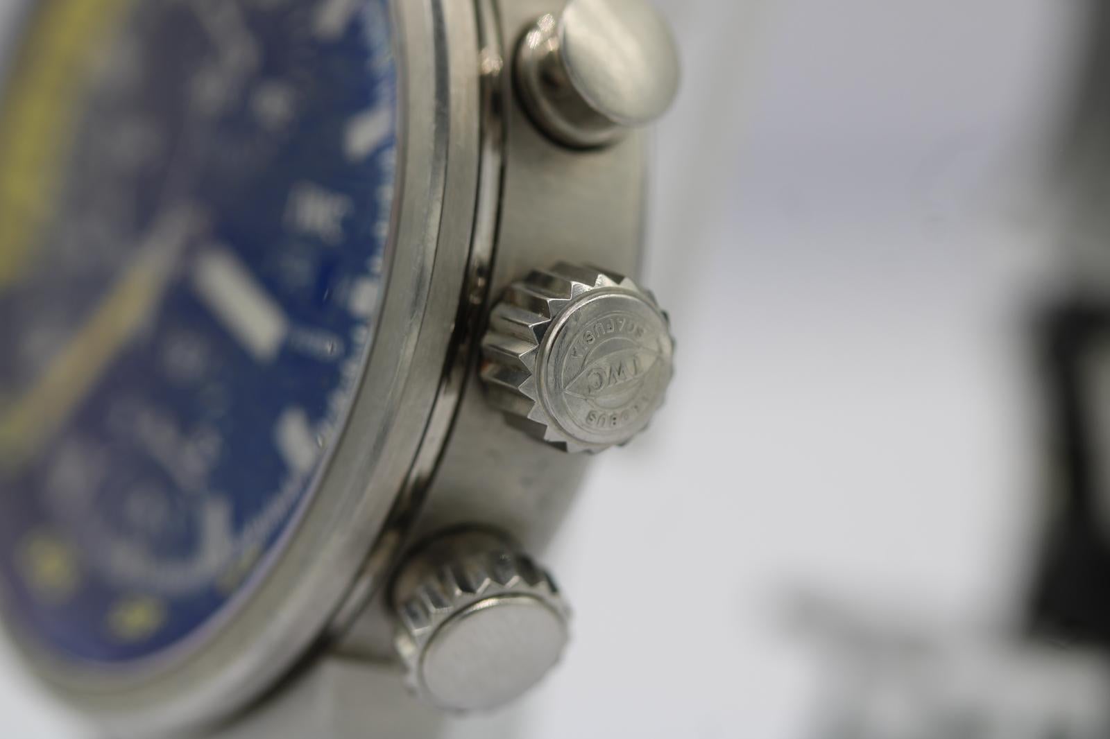 IWC Aquatimer Cronógrafo IW371918  Titanio  42mm Esfera Negra  Correa de caucho en venta 2