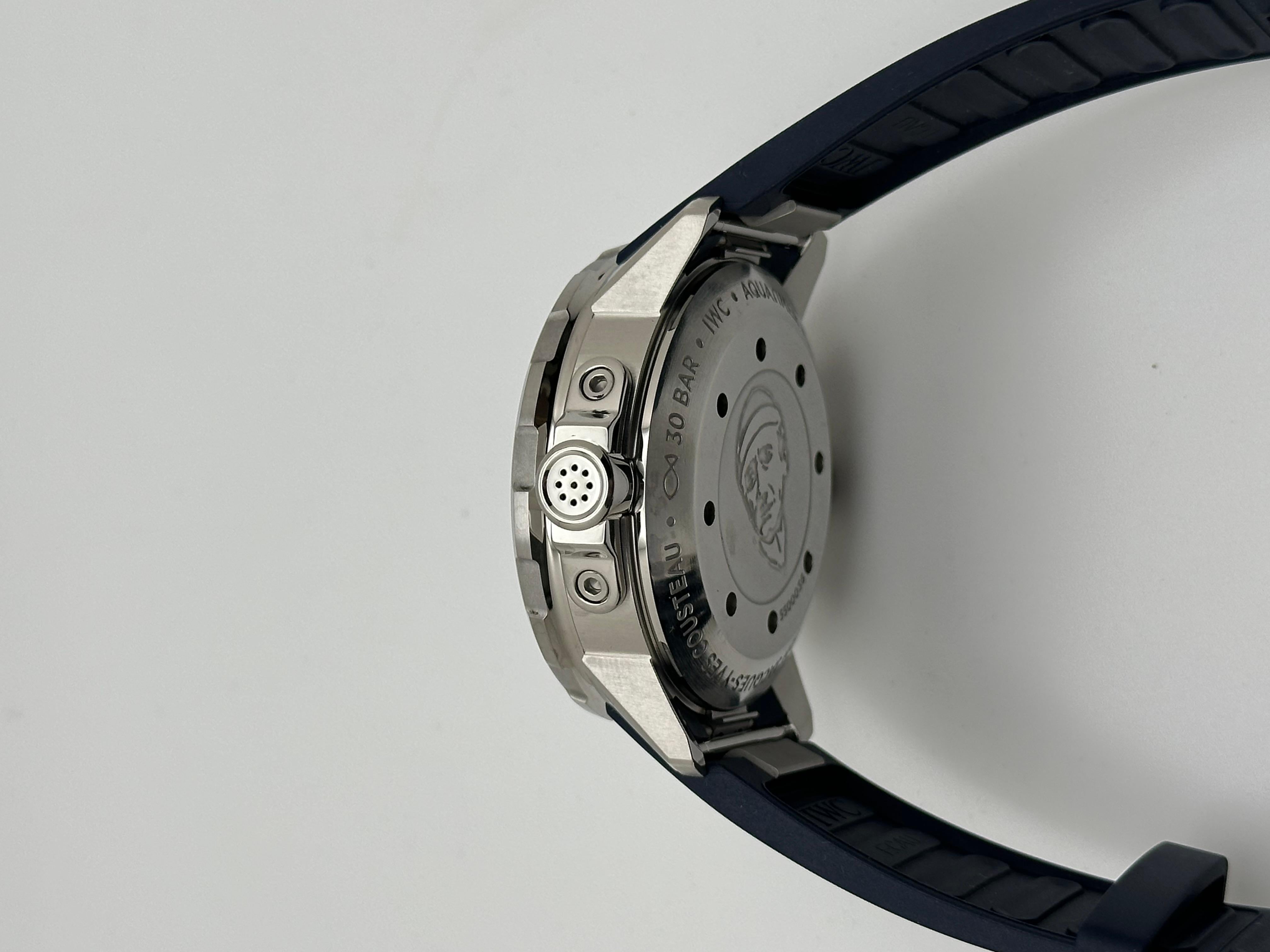 IWC Aquatimer Cronografo IW376805 Cinturino in gomma in acciaio inossidabile Scatola di carta 44mm in vendita 6
