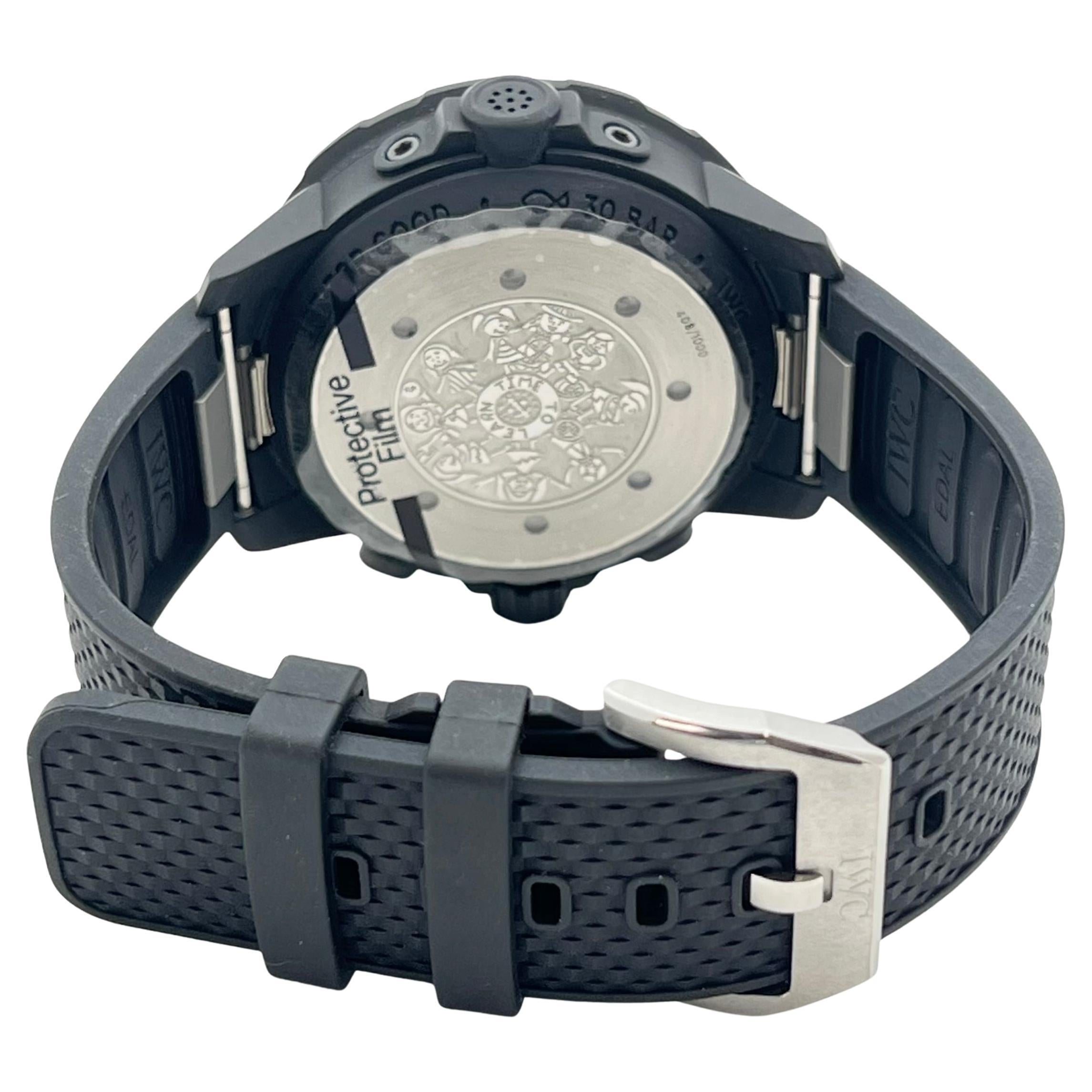 IWC Aquatimer Chronograph Laureus Limited Edition Ref. IW379507 For Sale 1