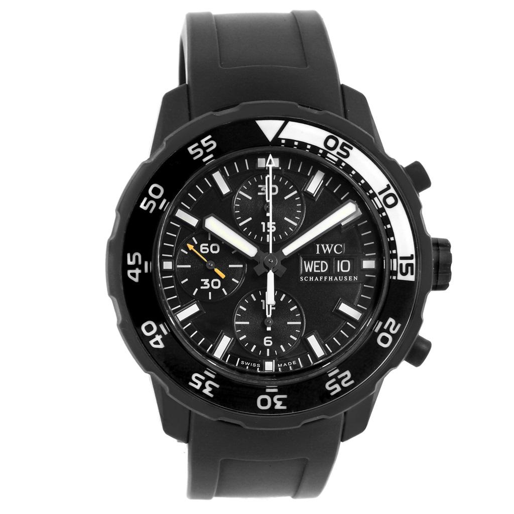 iwc aquatimer rubber strap for sale