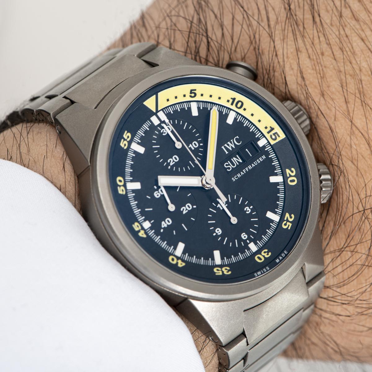 Montre IWC Aquatimer Chronograph Titanium IW371903 4