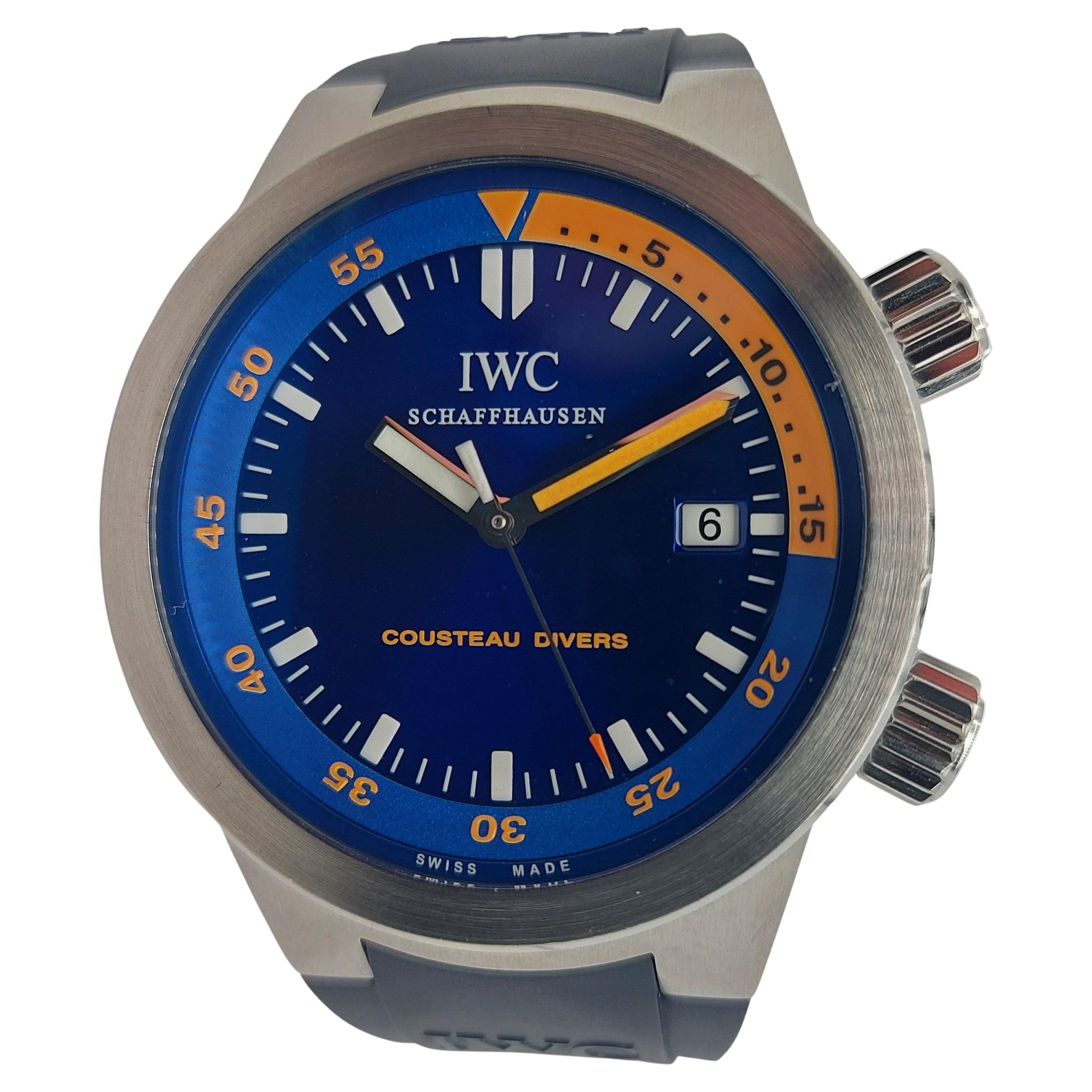 IWC Aquatimer Cousteau Diver, Automatic, Full Set! Top Condition