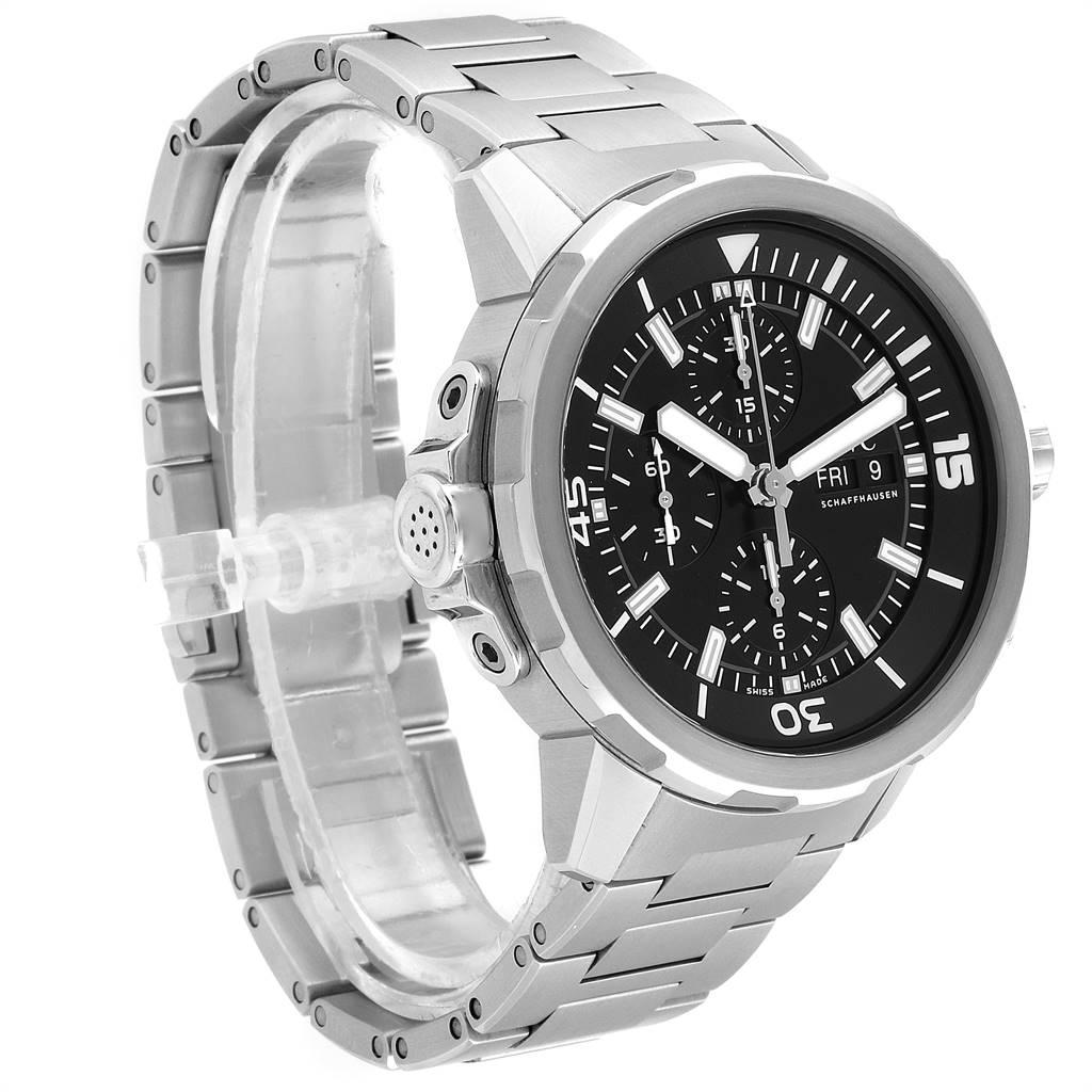 IWC Aquatimer Day Date Automatic Chronograph Men’s Watch IW376804 Unworn In Excellent Condition For Sale In Atlanta, GA