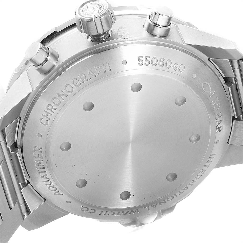 IWC Aquatimer Day Date Automatic Chronograph Men’s Watch IW376804 Unworn For Sale 2