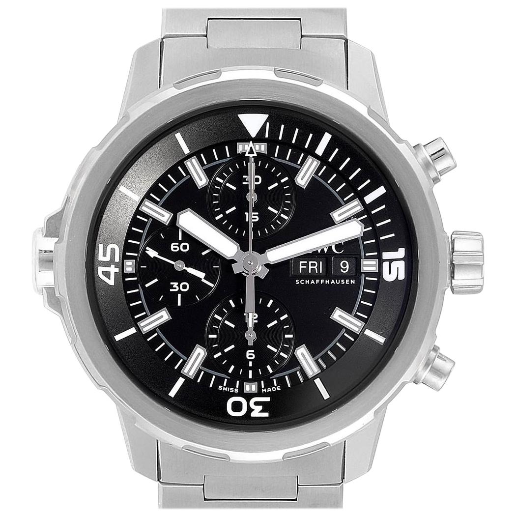 IWC Aquatimer Day Date Automatic Chronograph Men’s Watch IW376804 Unworn For Sale