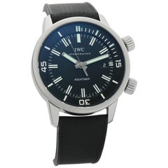 Used IWC Aquatimer IW323101, Black Dial, Certified and Warranty