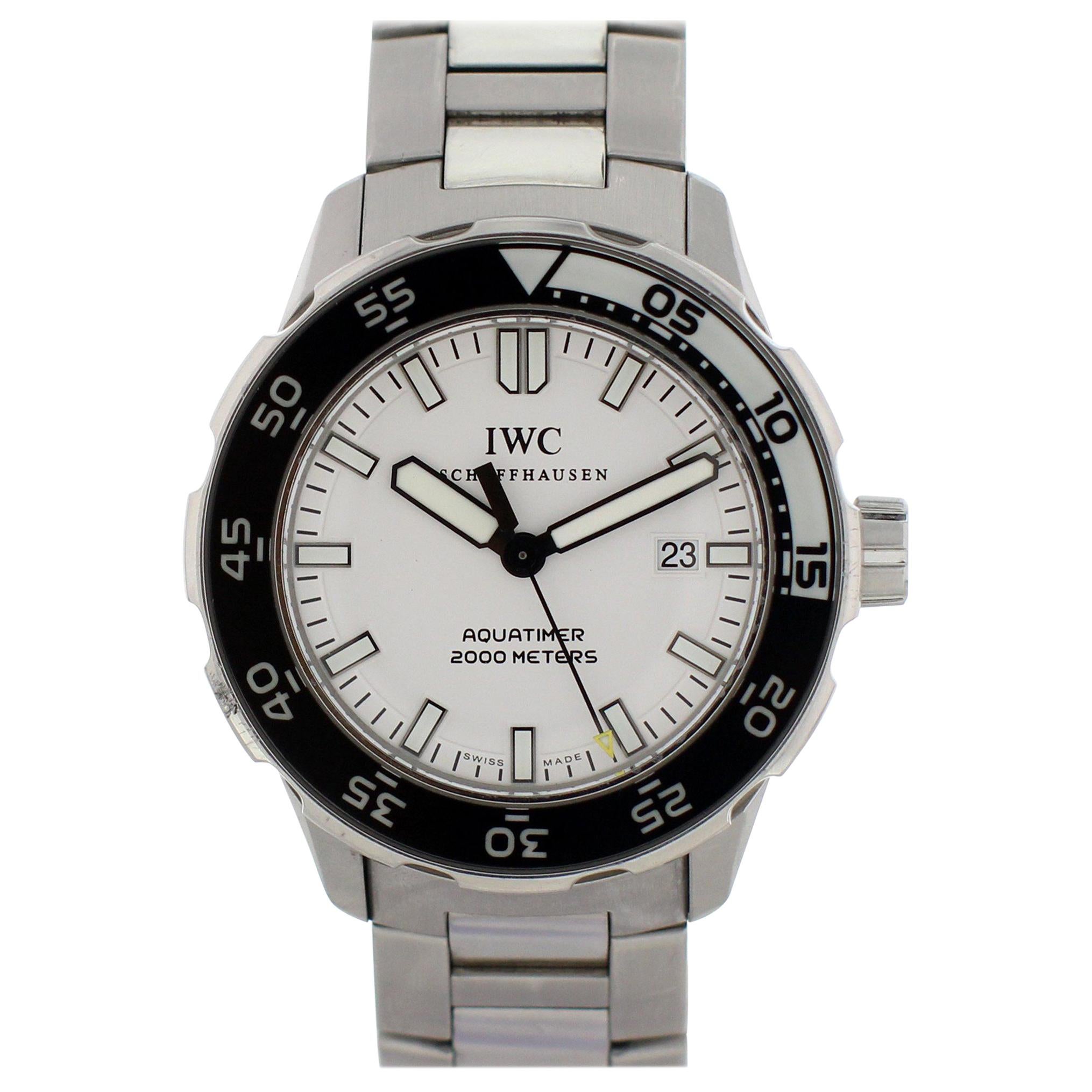 IWC Aquatimer IW356805 Men
s Watch For Sale