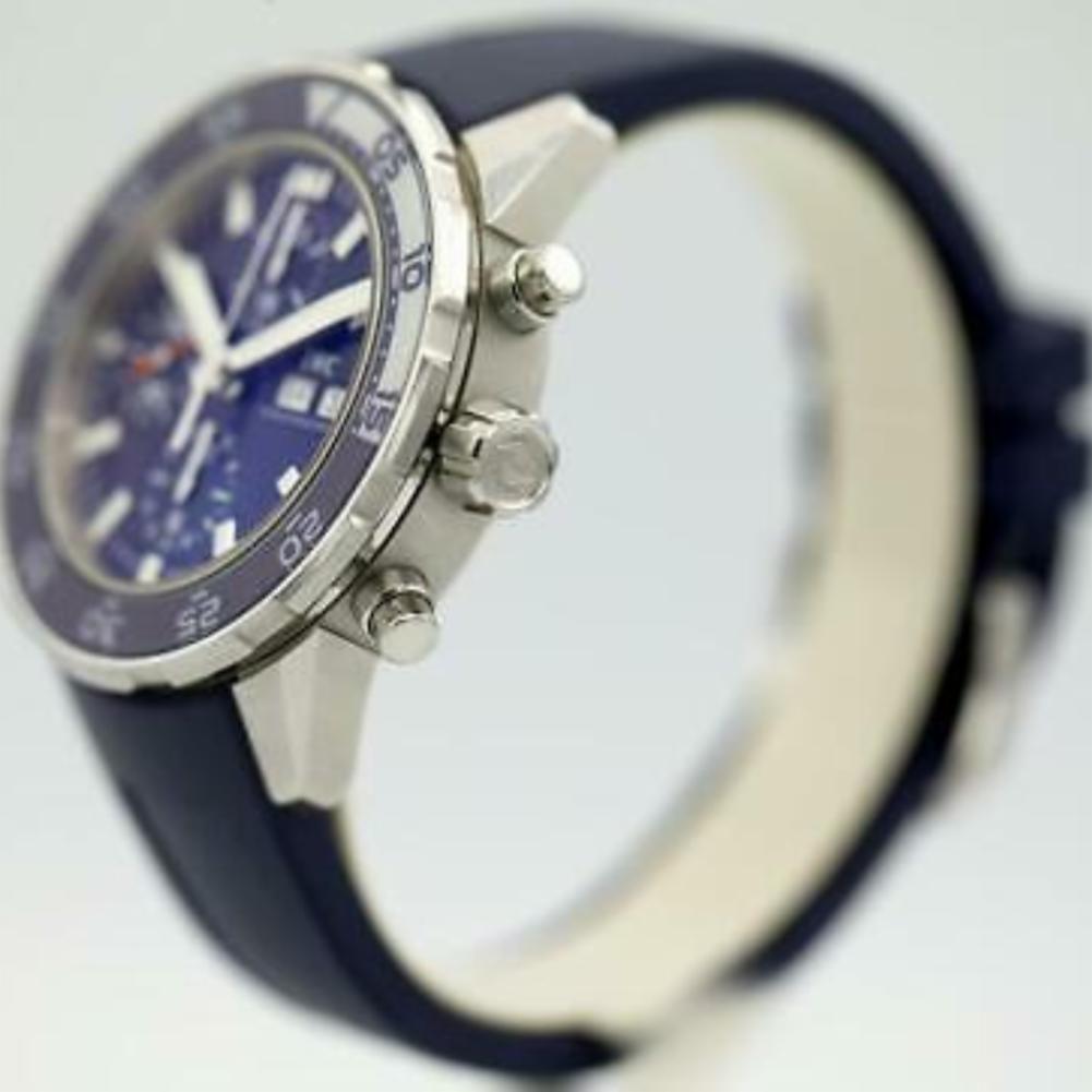 Contemporary IWC Aquatimer IW376711, Blue Dial, Certified and Warranty