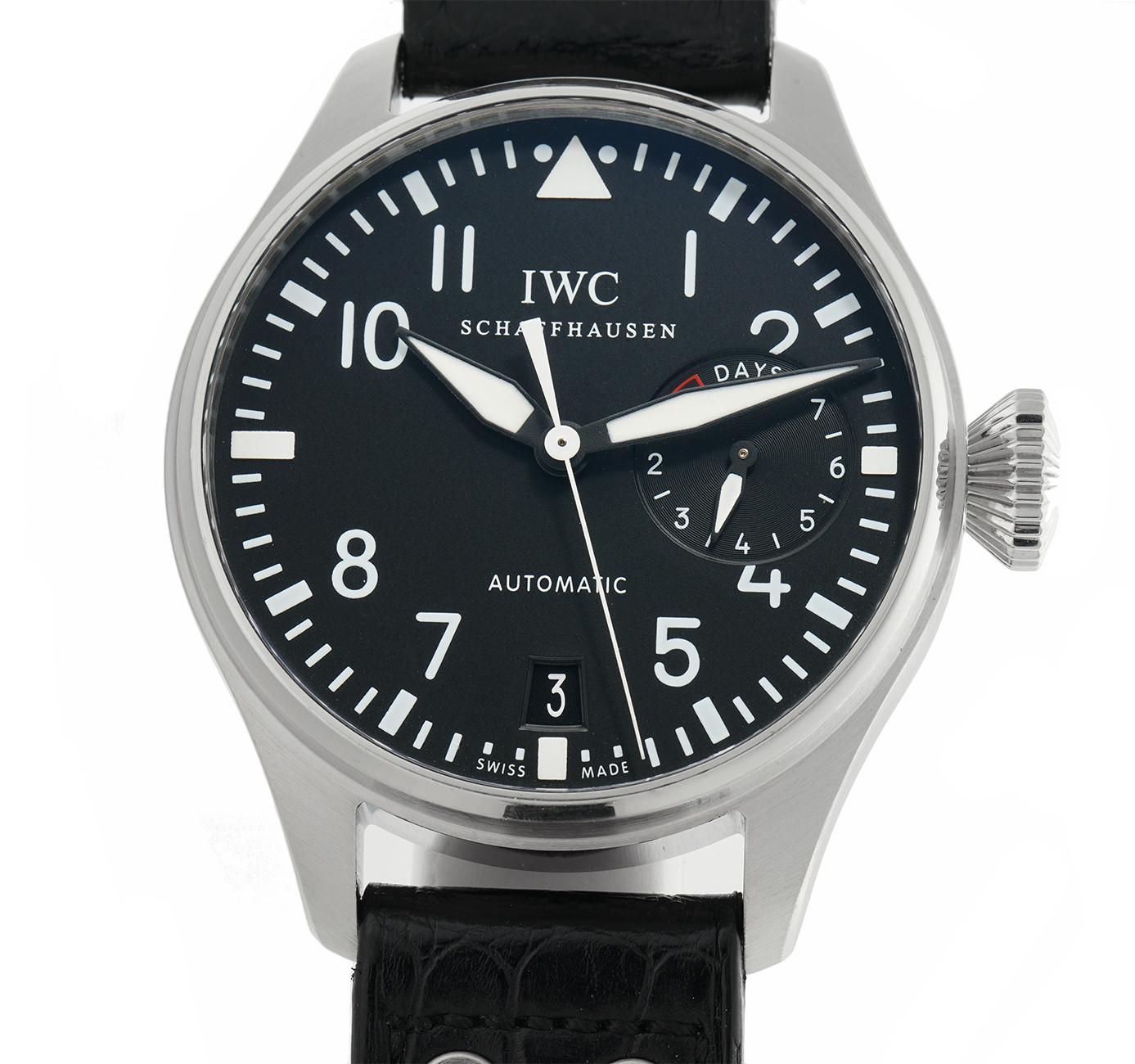 IWC Aquatimer IW500901, Black Dial, Certified and Warranty In Excellent Condition In Miami, FL