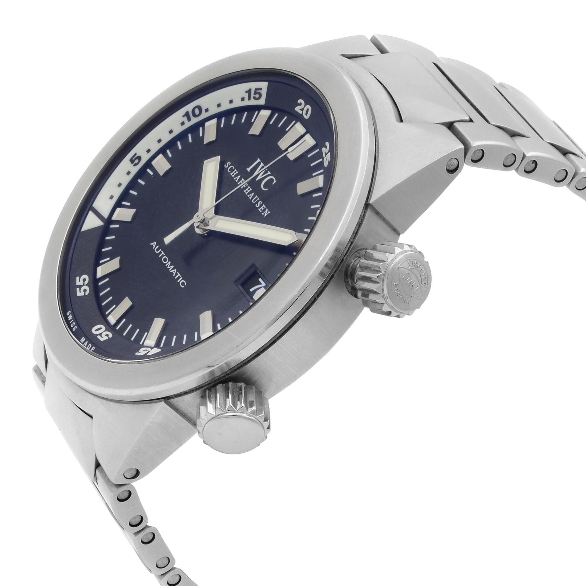 iwc aquatimer steel bracelet