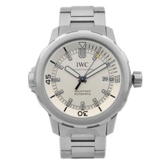 IWC Aquatimer Stainless Steel Silver Dial Automatic Men's Watch IW329004