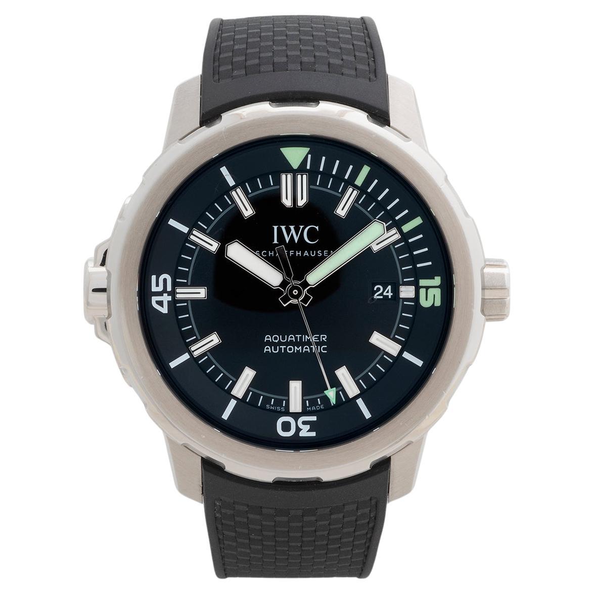 IWC Aquatimer Wristwatch. Automatic, 42mm Case, Rubber Strap. Year 2019