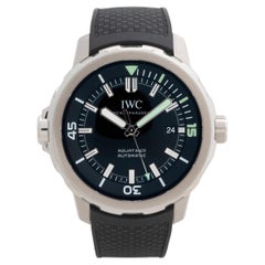 Used IWC Aquatimer Wristwatch. Automatic, 42mm Case, Rubber Strap. Year 2019